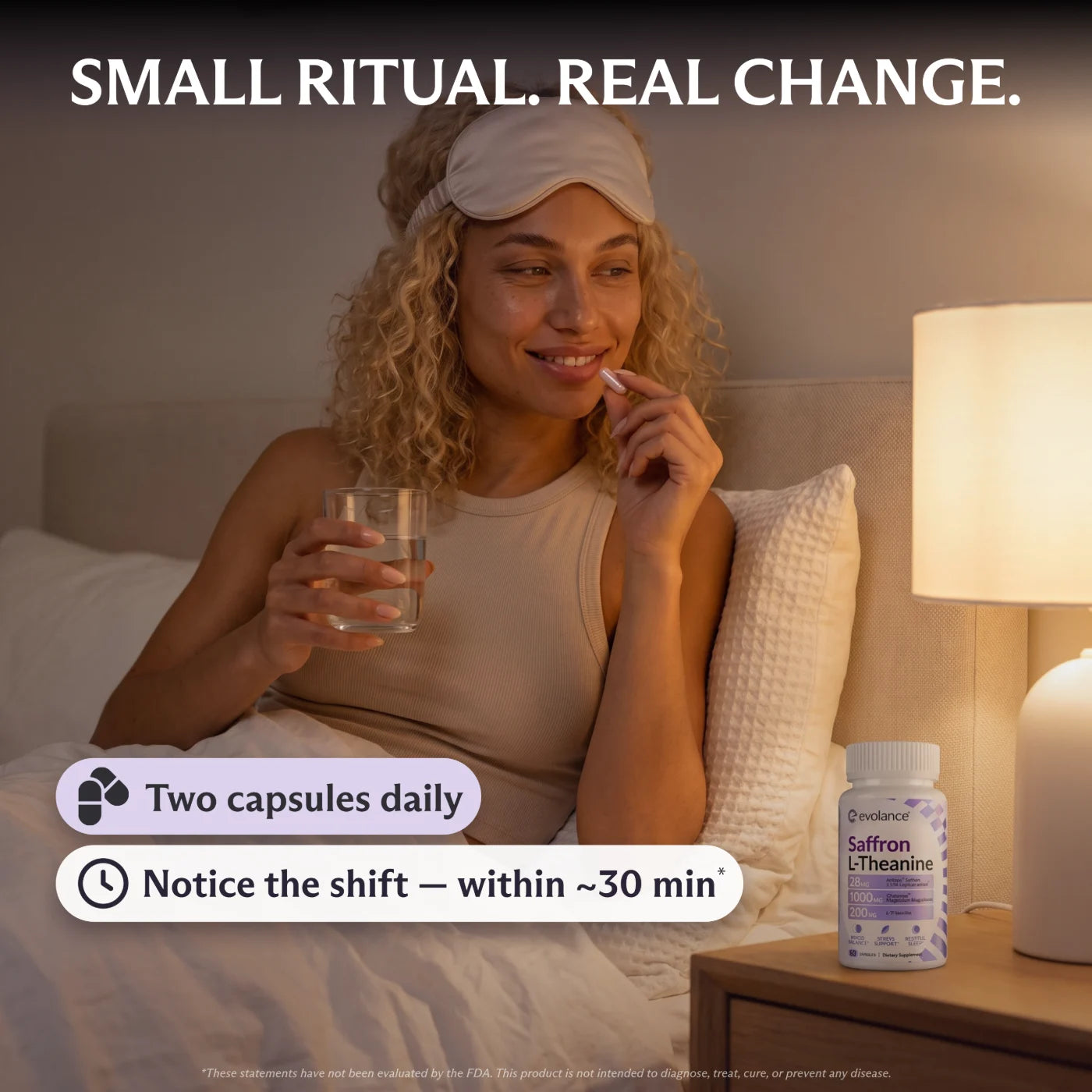 Small ritual, real change — two capsules daily
