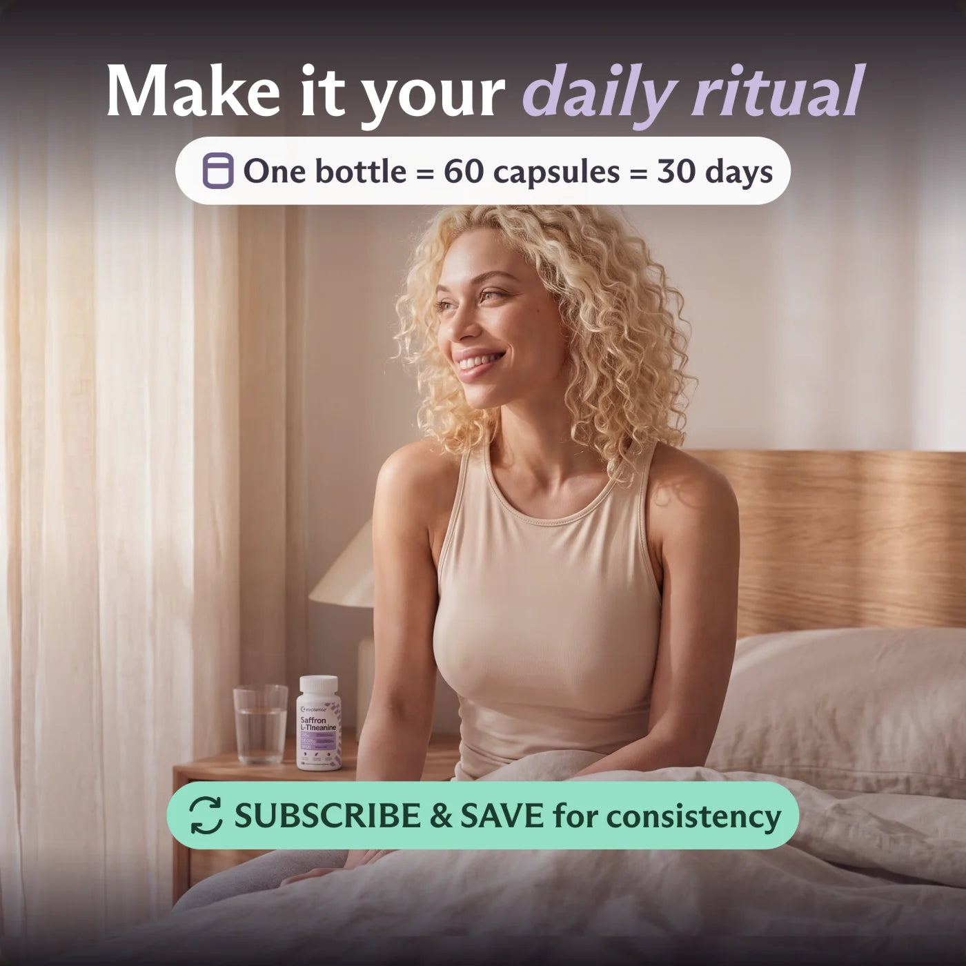 Make it your daily ritual — 60 capsules, 30 servings